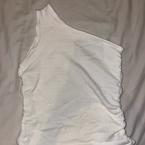 Boutique Knit One Shoulder Top